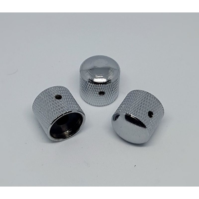 knob potensio gitar & bass besi chrome baut L satuan