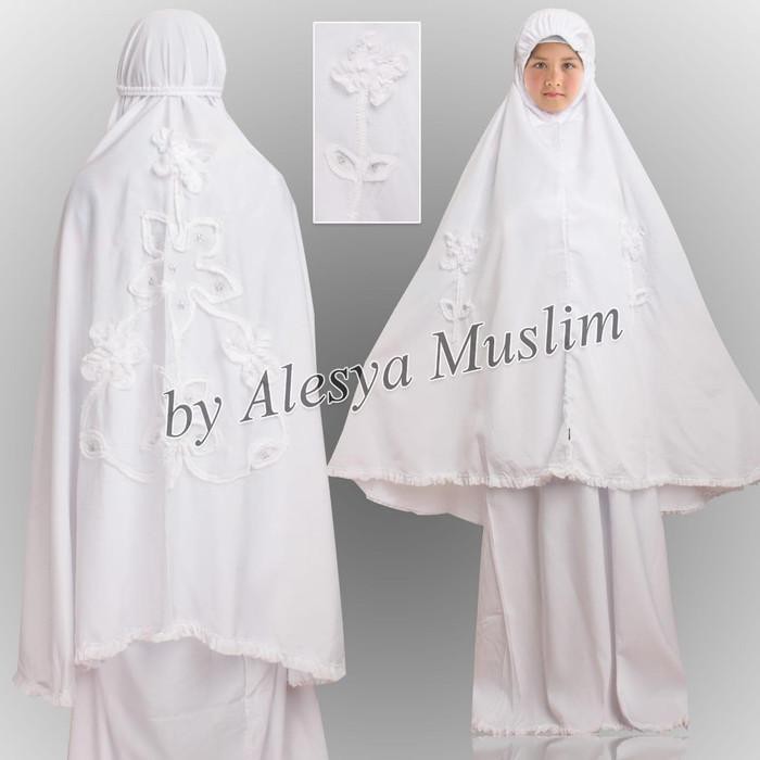 MUKENA ANAK ALESYA TANGGUNG MIDI 10-13 TAHUN