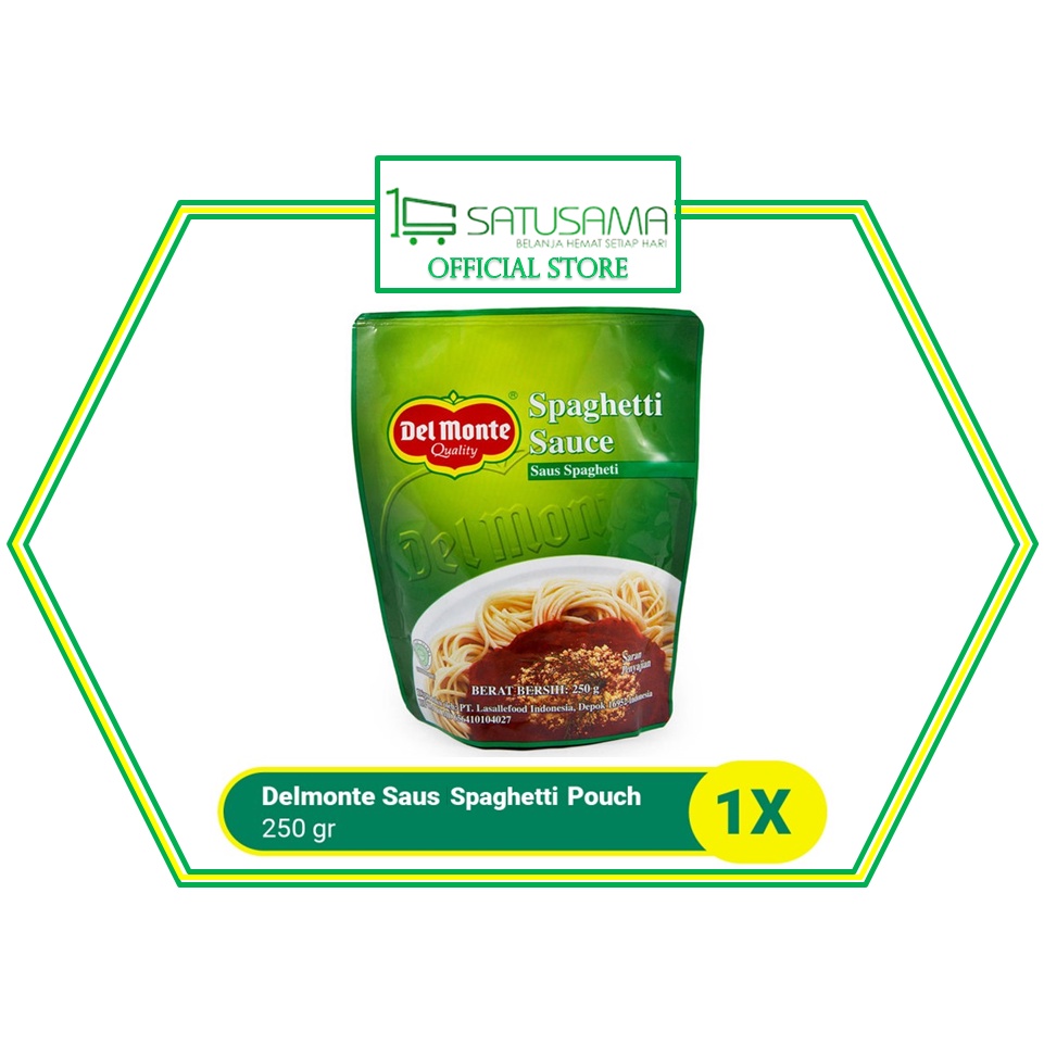 

DELMONTE SPAGHETTI SAUCE POUCH 250 G