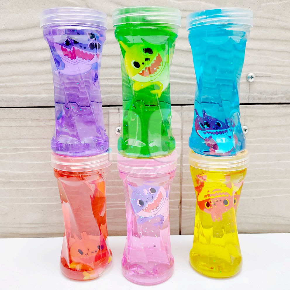 SLIME CLEAR JELLY AMONG US LITTLE PONY BABY SHARK WANGI BOTOL BESAR