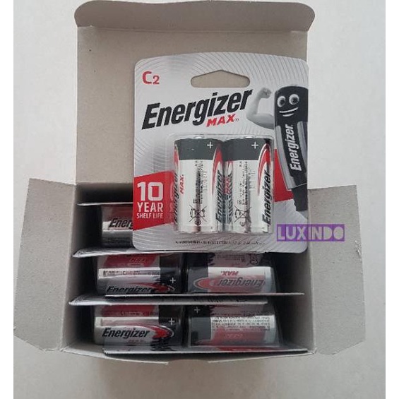 ㊰ BB - Baterai Energizer Max size C ➞