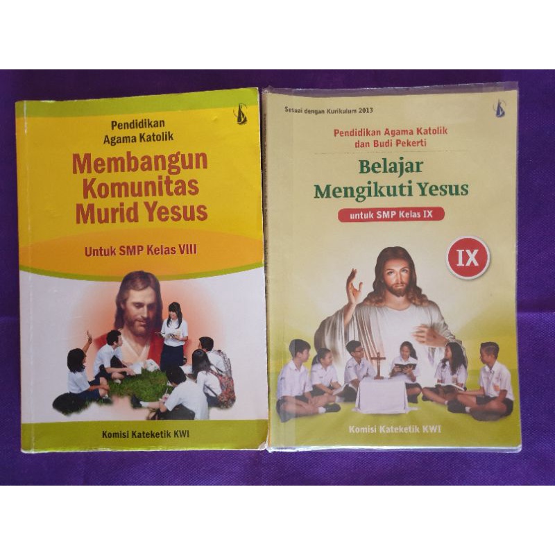 buku SMP agama katolik KANISIUS