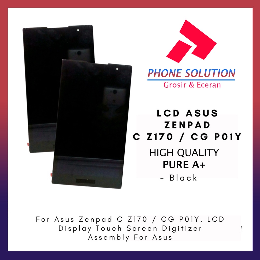 LCD Asus Zenpad C 7.0 Z 170 CG P01Y Fullset Touchscreen Original 100% // Supplier LCD Asus - Garansi 1 Bulan