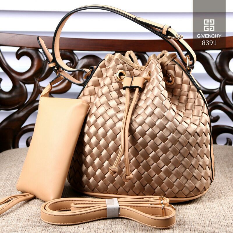 TAS GIVENCHY Glamour Polyster Combi Smooth leather 2in1 V1C- 8391