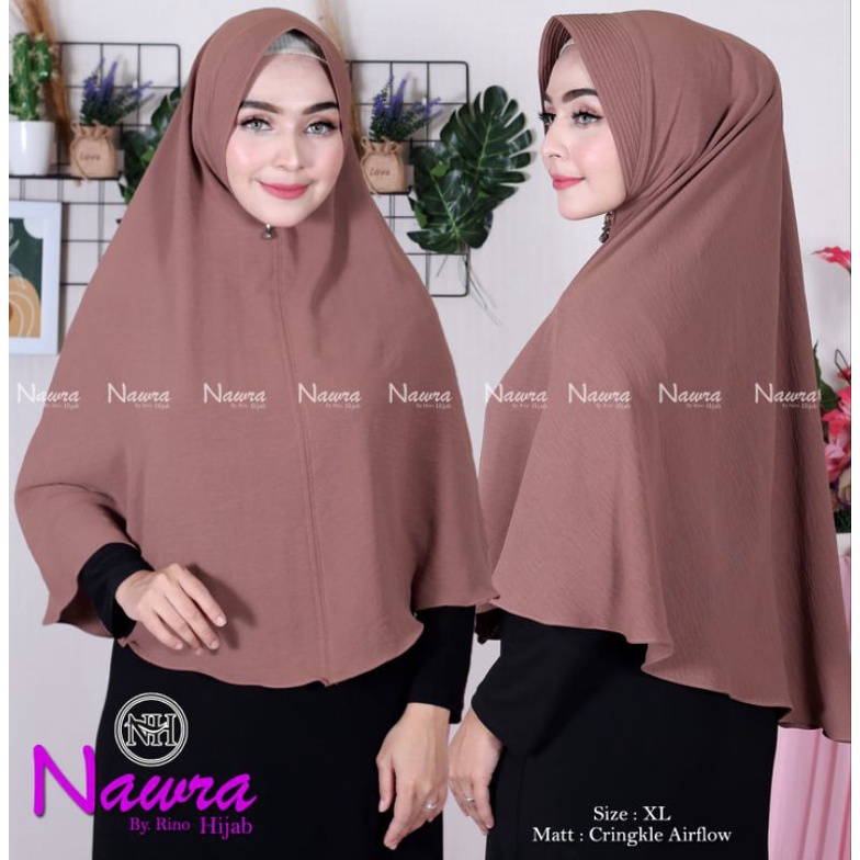 HIJAB SYARI/JILBAB CRINKLE/BERGO CRINKLE AIRFLOW/BERGO CRINKLE PED XL/BERGO JUMBO NAWRA HIJAB ORIGIN