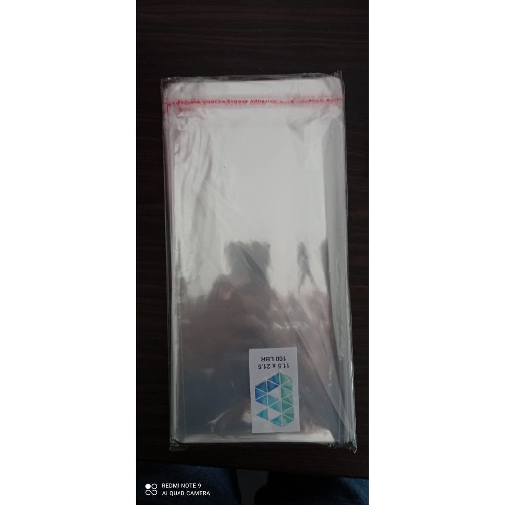 

PLASTIK OPP BERLIAN 11.5X21.5