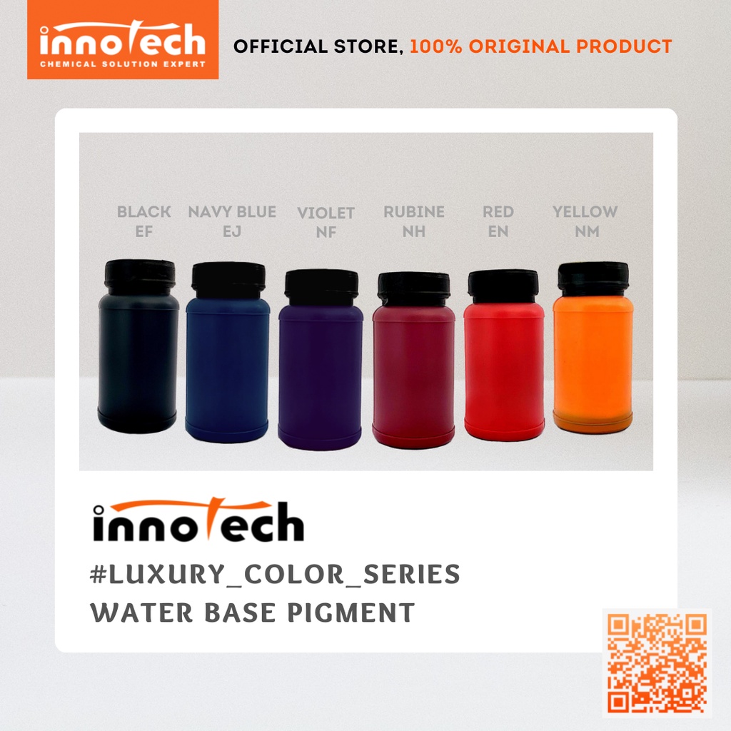 

Nano Pigment Innotech Luxury (Black,Blue,Violet,Rubin,dll) Water Base