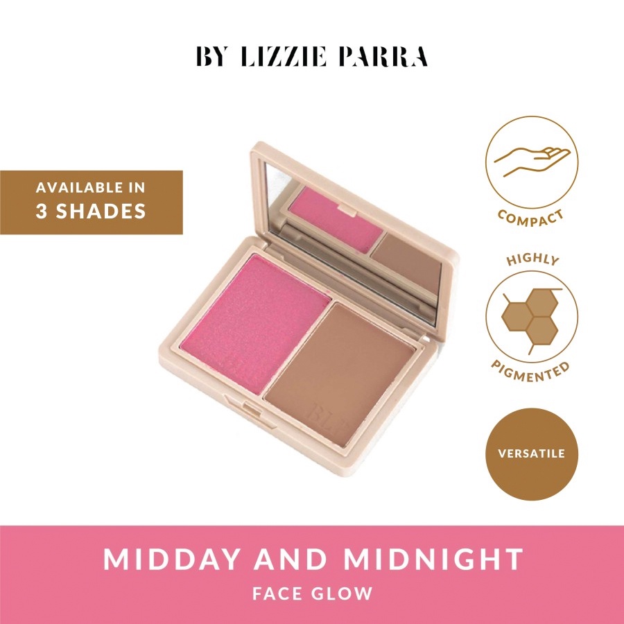 BLP Beauty Face Glow - MIDDAY AND MIDNIGHT PALETTE