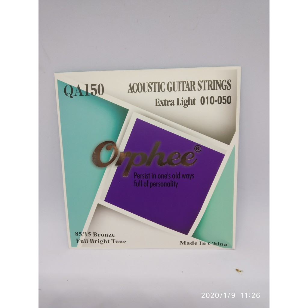 Senar Gitar Elektrik Orphee Ukuran 0.10