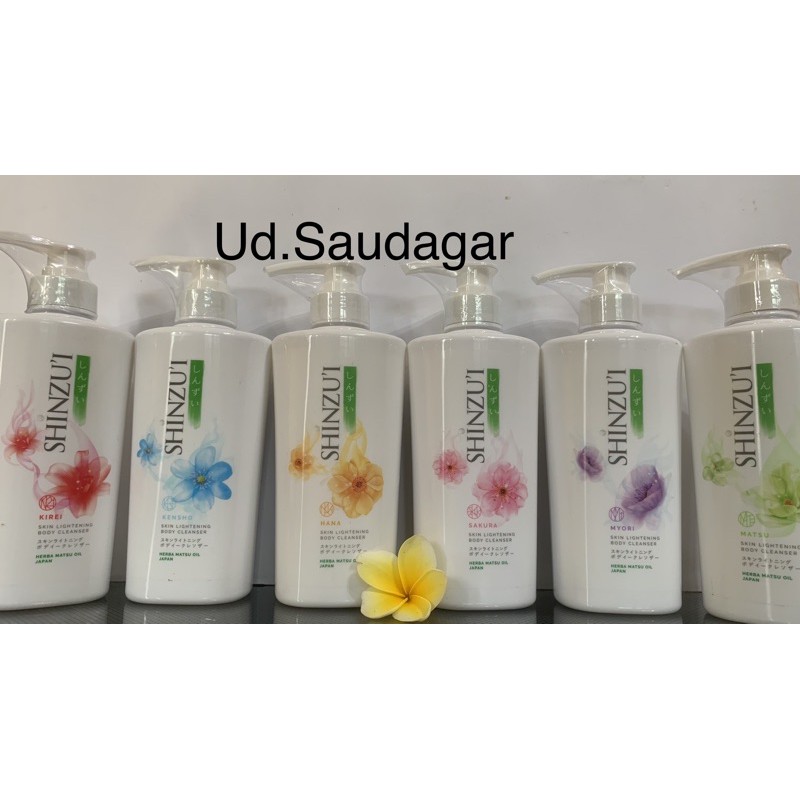 Shinzui Body Cleanser Sabun Mandi Cair Botol Pump 500ml