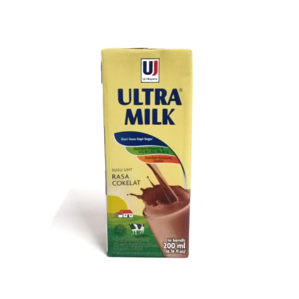 

Ultra Milk UHT Coklat 200ml