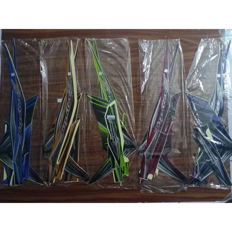 striping motor sticker motor lis les Yamaha jupiter Z 2011 2012