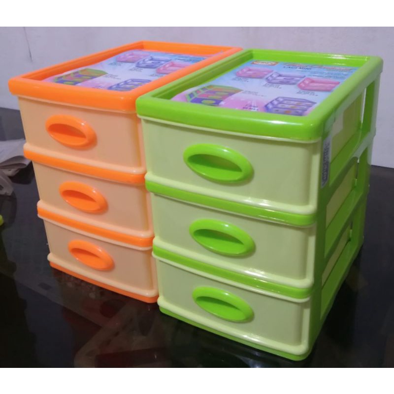 

Laci mini 19x13x19cm susun3 SHINPO container serba guna