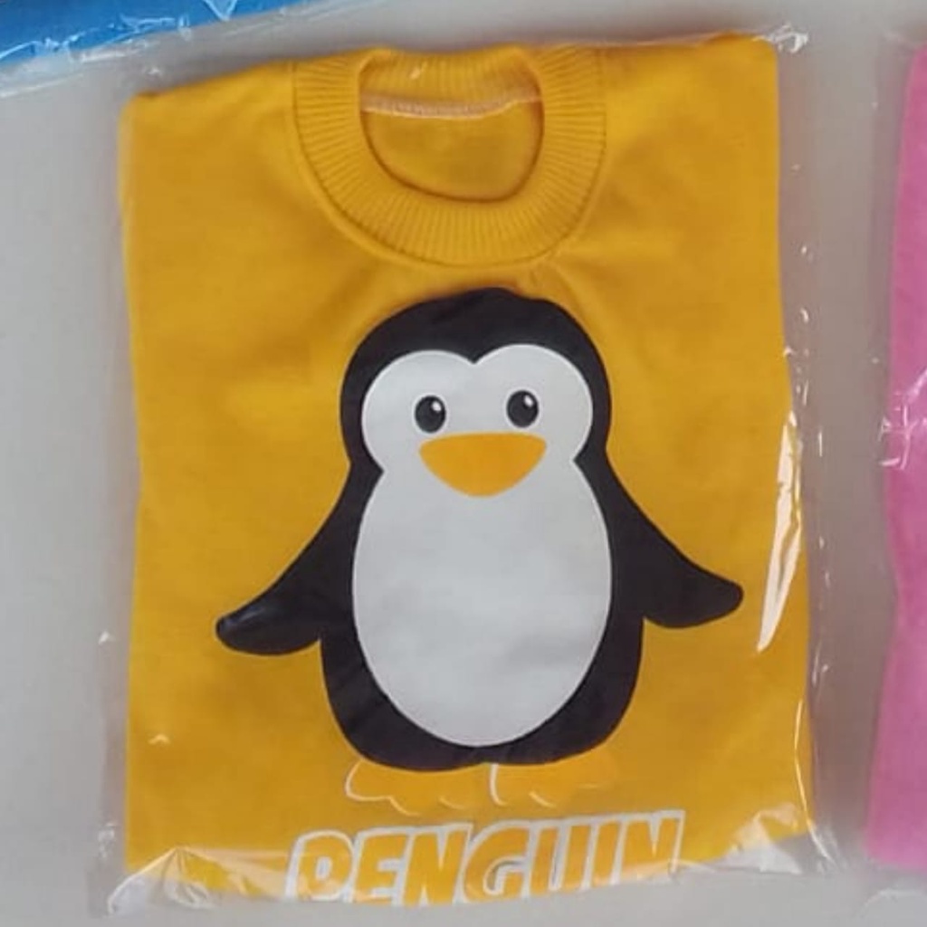 jaet bayi sweater penguin ukuran S promo