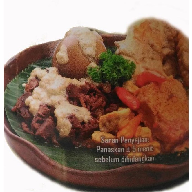 

Gudeg Kaleng Bu Tjitro Paket Komplit - Menu Instan
