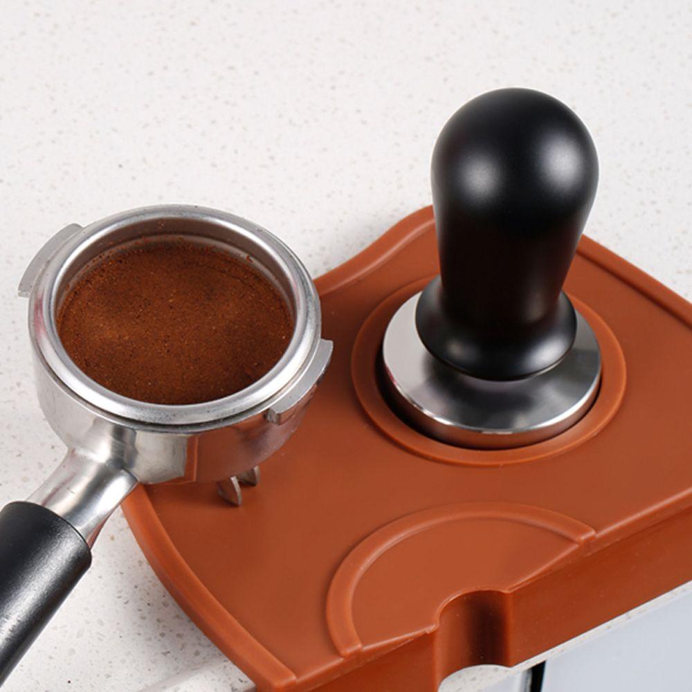 TOP Alat Kopi Espresso Tamper Kaliberasi Hand Tamper Stainless Steel Flat Base Coffee Tamper