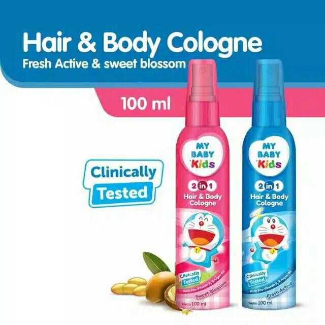 MY BABY KIDS 2in1 Hair &amp; Body Cologne 100ml