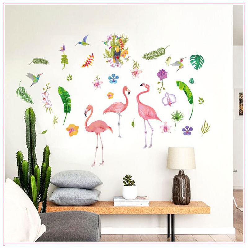 Wallsticker flamingo / SK9307