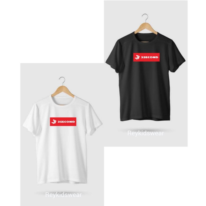 REYKIDSWEAR - KAOS DISTRO ANAK LAKI-LAKI PEREMPUAN THREE SECOND  / THREESECOND / GREENLIGHT 2-10 TAH