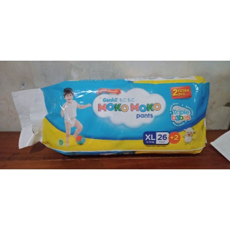 GENKI MOKO MOKO Genki mokomoko pants XL26+2