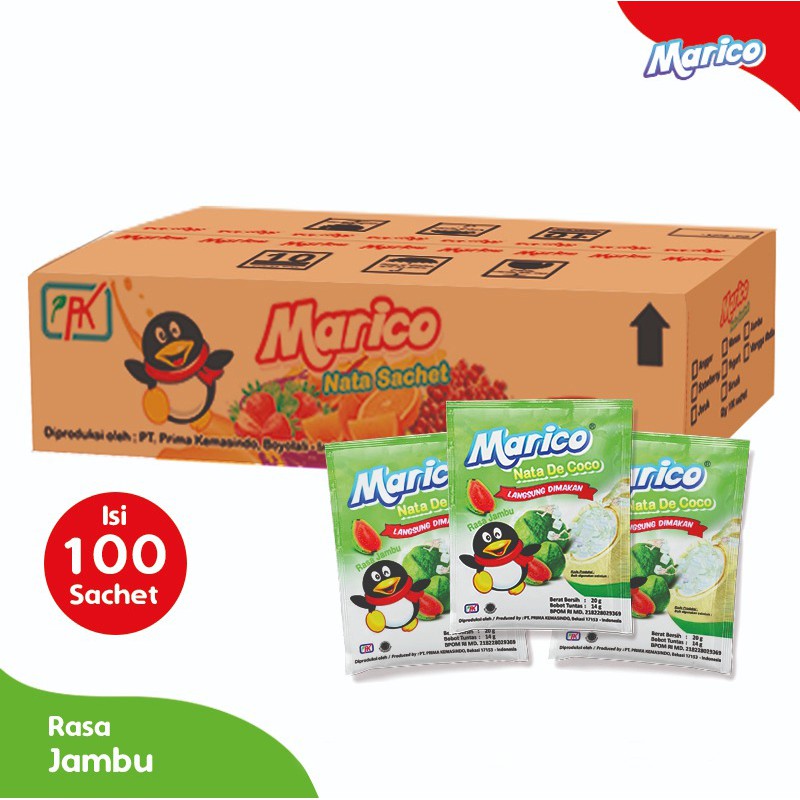 

MARICO NATA DE COCO 1 karton rasa JAMBU