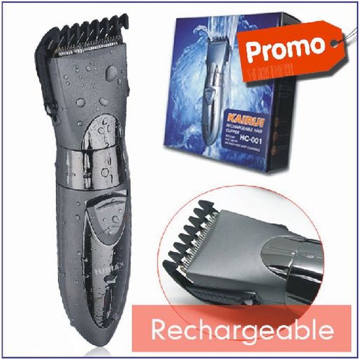 promo Alat Cukur Rambut Cas Mesin Potong Pangkas Rambut Pria Cowok