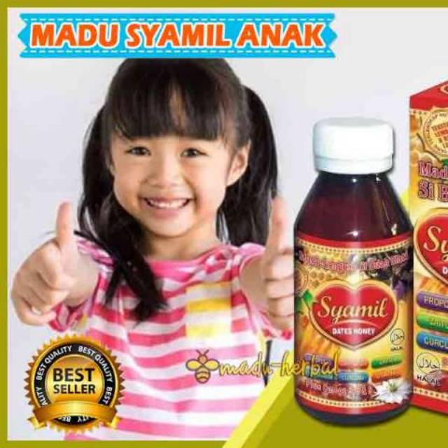SYAMIL MADU VITAMIN PENAMBAH NAFSU MAKAN ANAK TERBAIK AM 141