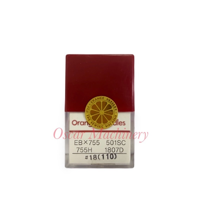 Jarum Mesin Lubang Kancing Orange EBx755 / EB x 755