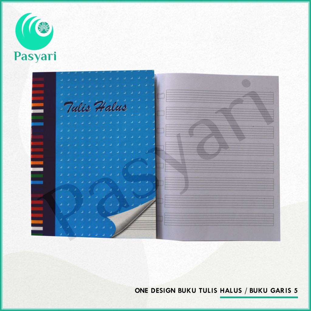 

One Design Buku Tulis Halus Buku garis 5