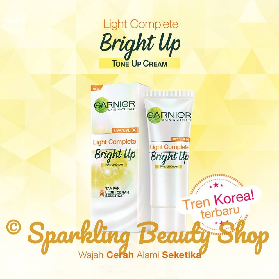 Garnier Light Complete Bright Up Tone Up Cream - 15 ML