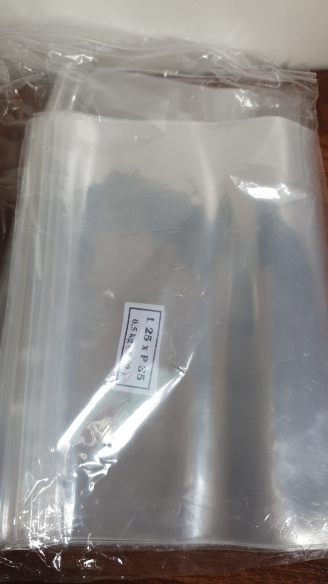 Plastik Klip Pp Tebal 90 Micron Uk. 25x35 (berat +/- 500gr)