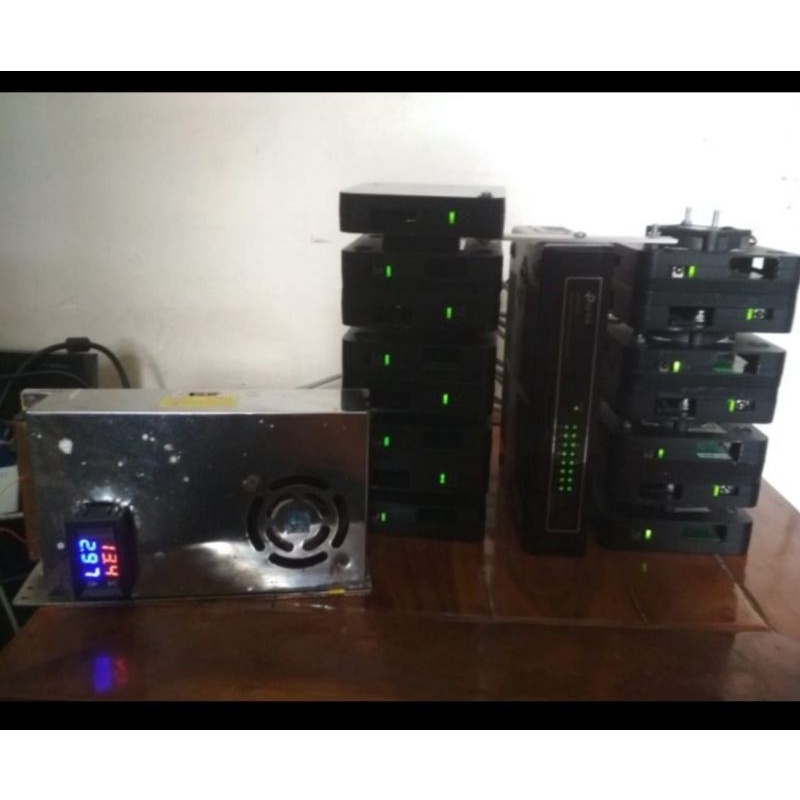 STB Minning rig 15 unit POE mode