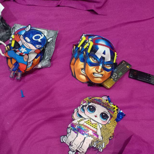 Terlaris Seqiun 2 Led Lol Dan Marvel 15 X 10 Cm