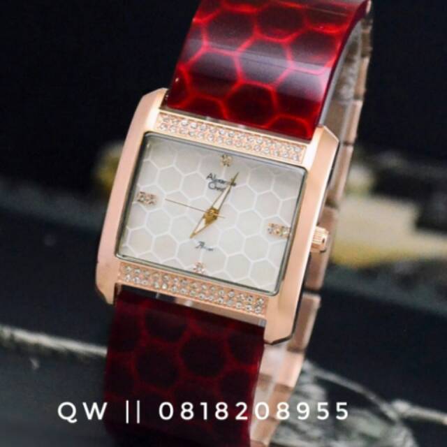 Jam Tangan Wanita Original Alexandre Christie AC 2526 Lady Arloji cewek Tas Guess