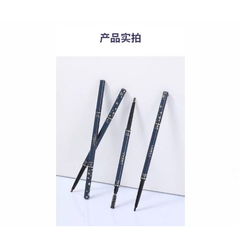 Lameila Pensil Alis 4 Colors Double Heads Eyebrow Pencil Lasting Eyebrow Pen Waterproof DJ 833