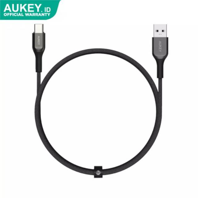 Aukey Cable CB-AKC2 USB A To USB C QC 2.0 Kevlar Cable 2M Original