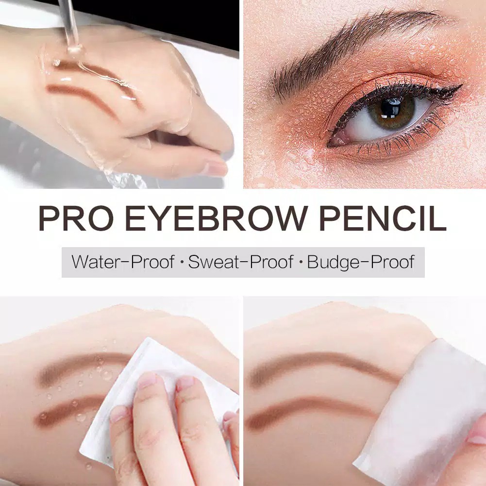 [BISA COD] 100% ORI SACE LADY Eyebrow Tahan Lama &amp; Anti Air Pensil Alis Putar Otomatis Eye Cosmetics