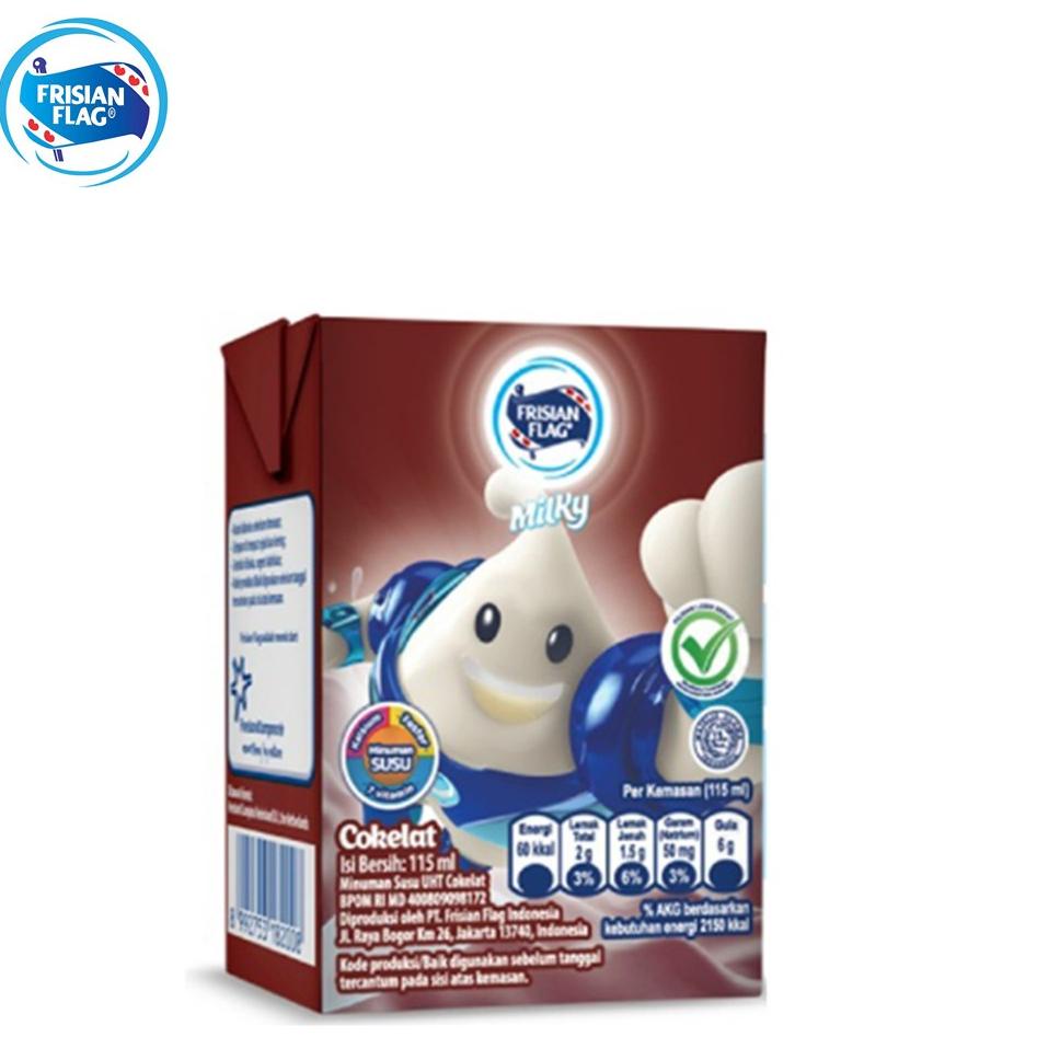 

New Trend--Frisian Flag Milky Susu UHT Cokelat 5 x 115 mL