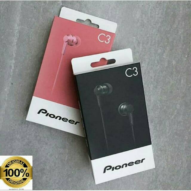 Pioneer SE-C3T In Ear Earphone - Original