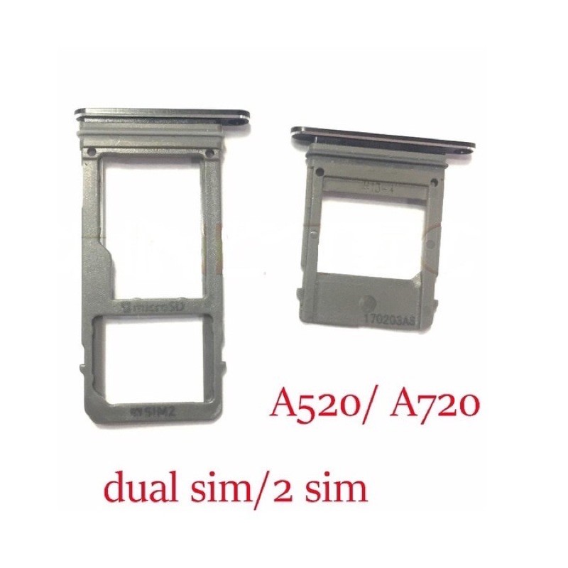 Sim Tray Samsung A5 - A7 (2017) A520-A720 Original Dual