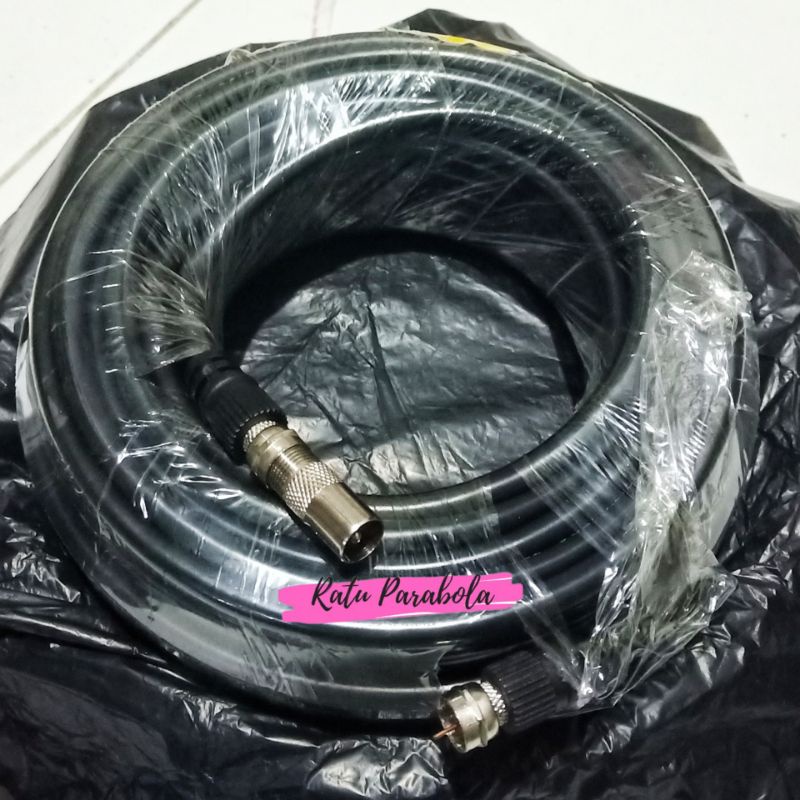 kabel f to f 15m bisa untuk parabola/tv