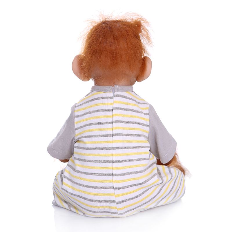 Mary 48cm Realistis Reborn Untuk Boneka Vinyl Silikon Lembut Bayi Newborn Monkey Lifelik