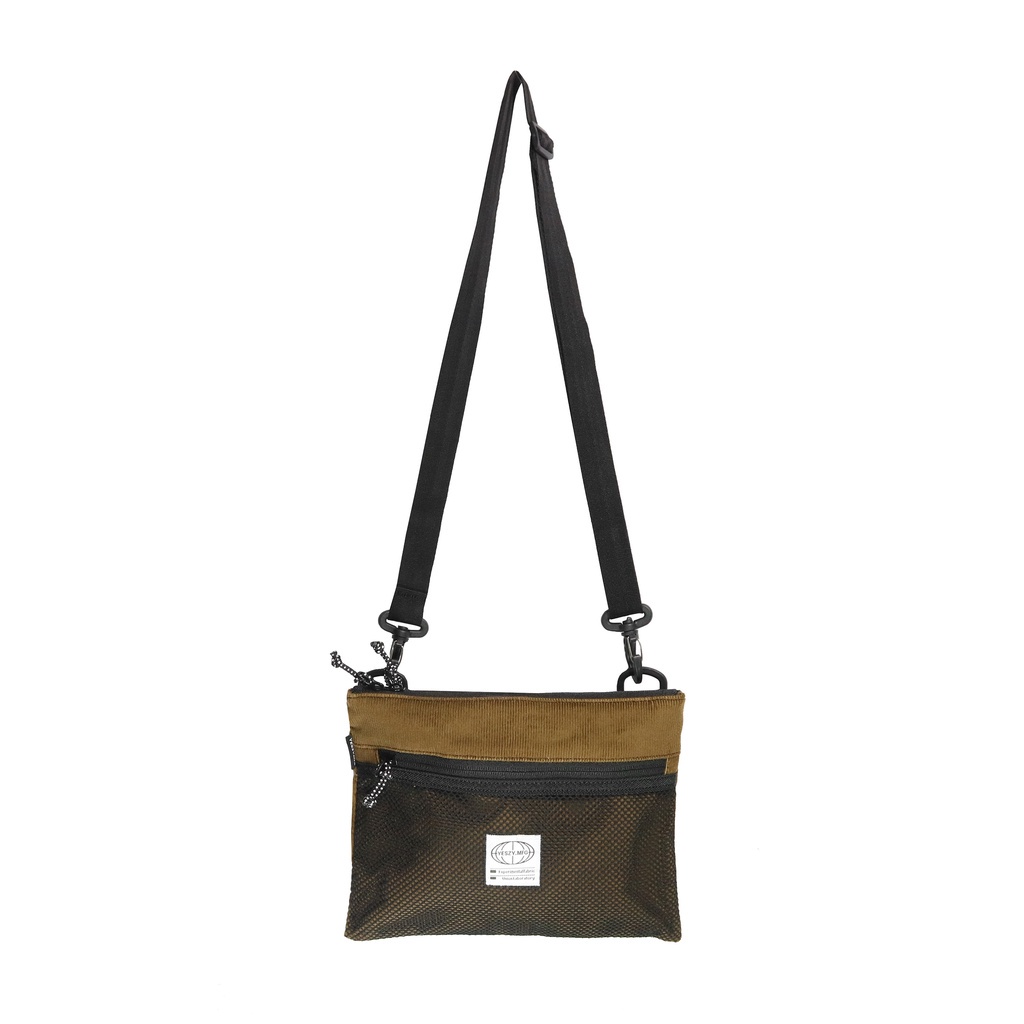 YESZY.MFG Sling Bag Trap Corduroy Brown