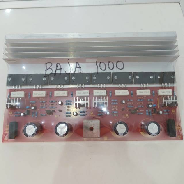 (BISA COD) Kit Power Amplifier BAJA 1000 Watt Stereo by BGR BELT 2922 1216