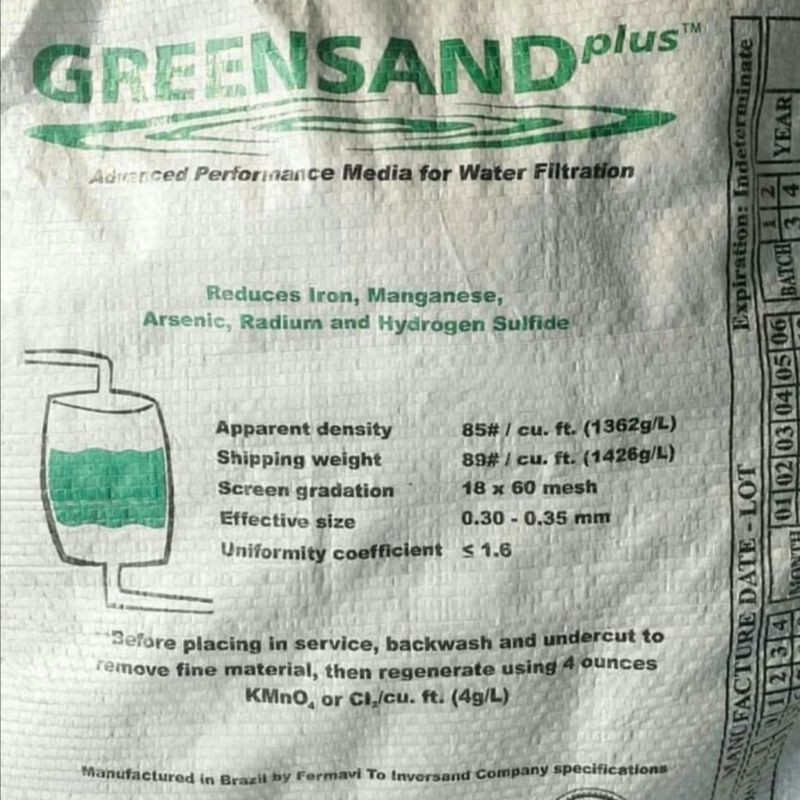 Manganese Greensand plus Brazil