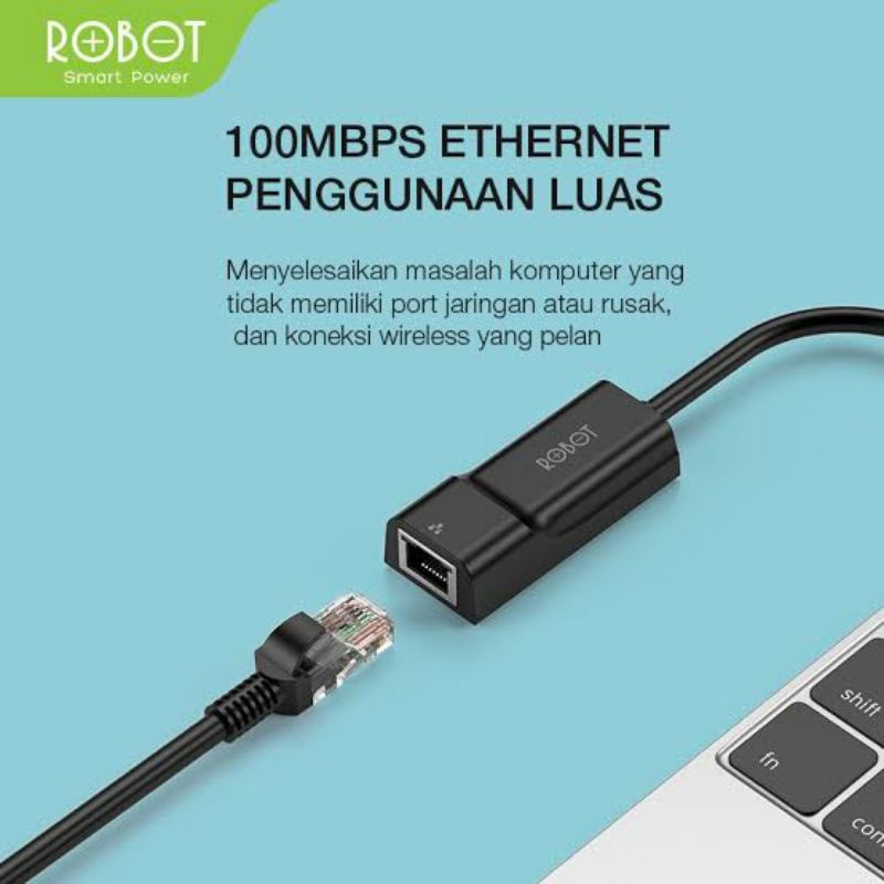 Robot EA10 USB to Lan - USB Ethenet Adapter USB 2.0 RJ45 Lan