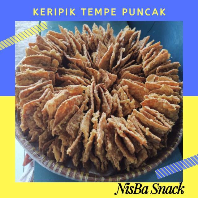 

KERIPIK TEMPE KHAS PUNCAK (1KG)