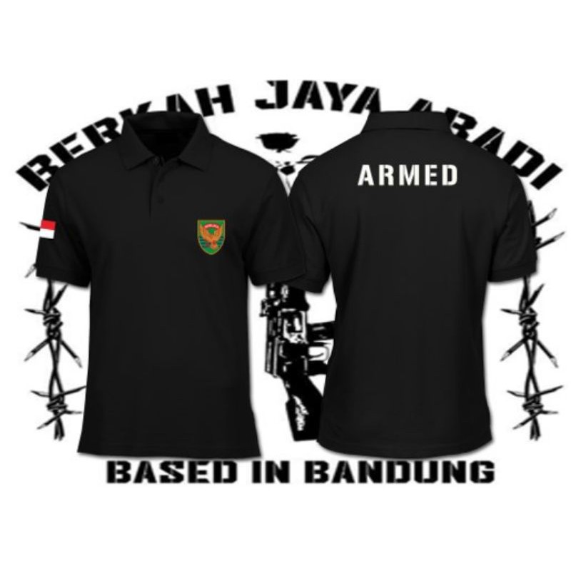 Kaos Polo Armed Kodam Sriwijaya