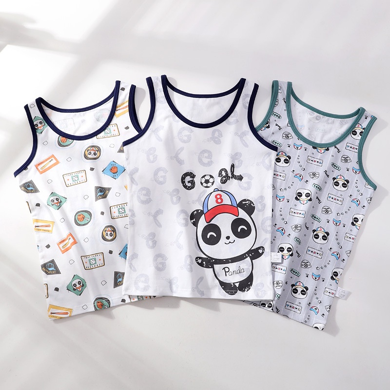 Set Singlet Anak Laki Laki / Dalaman Anak Laki Laki / Singlet Anak Cowok / Kaos Singlet Anak Laki Laki / Singlet Anak Katun / Kaos Oblong Anak Cowok