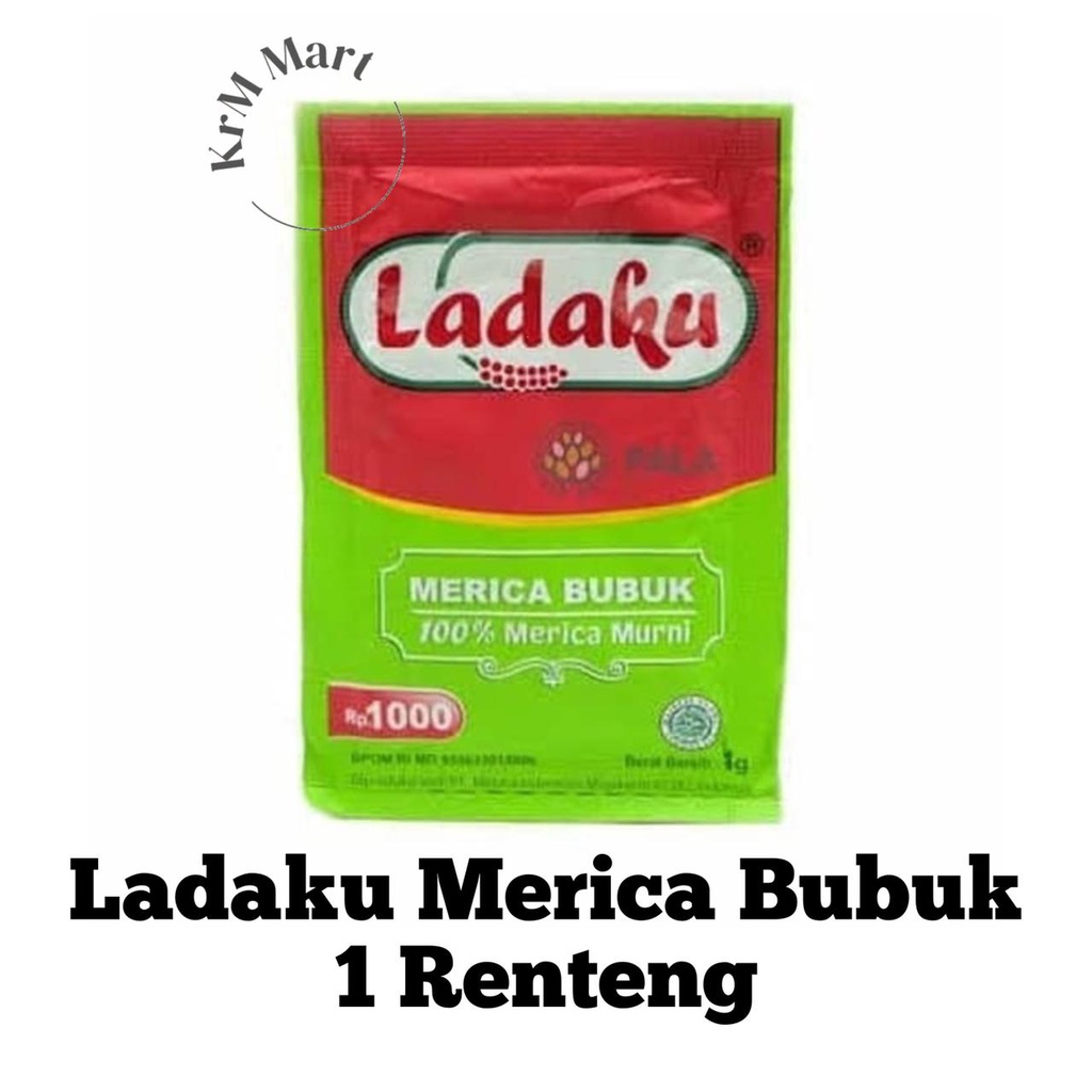

Ladaku Merica Bubuk 1 renteng renceng isi 12 sachet